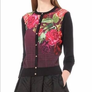 Ted Baker Floral‎ Cardigan – Elegant & Eye-Catching